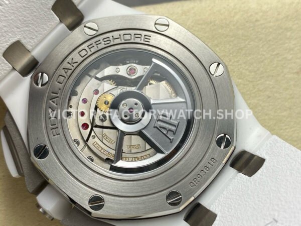 TK Factory Audemars Piguet Royal Oak Offshore Chronograph 26402CB.OO.A010CA.01 44mm Ceramic Rubber Strap White Dial