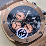 TK Factory Audemars Piguet Royal Oak Offshore Chronograph 26470 (6) TK Factory Audemars Piguet Royal Oak Offshore Chronograph 26470OR.OO.1000OR.03 42mm Full Rose Gold Arabic Numerals Black Dial