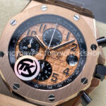 TK Factory Audemars Piguet Royal Oak Offshore Chronograph 26470O TK Factory Audemars Piguet Royal Oak Offshore Chronograph 26470OR.OO.1000OR.01 44mm Full Rose Gold Arabic Numerals Gold Dial