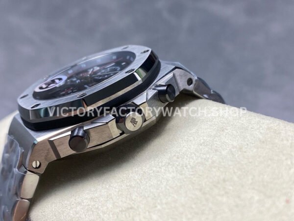 TK Factory Audemars Piguet Royal Oak Offshore Chronograph 26470STOO TK Factory Audemars Piguet Royal Oak Offshore Chronograph 26470ST.OO.A101CR.01 44mm Full Steel Arabic Numerals Black Dial