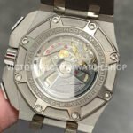 TK Factory Audemars Piguet Royal Oak Offshore Chronograph 26568IMOOA (6) TK Factory Audemars Piguet Royal Oak Offshore Chronograph 26568IM.OO.A004CA.01 44mm Titanium Grey Rubber Strap Grey Dial