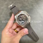 TK Factory Audemars Piguet Royal Oak Offshore Chronograph 26568IMOOA (9) TK Factory Audemars Piguet Royal Oak Offshore Chronograph 26568IM.OO.A004CA.01 44mm Titanium Grey Rubber Strap Grey Dial