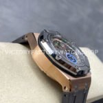 TK Factory Audemars Piguet Royal Oak Offshore Chronograph 26568OMOOA004C (5) TK Factory Audemars Piguet Royal Oak Offshore Chronograph 26568OM.OO.A004CA.01 44mm Rose Gold Rubber Strap Grey Dial