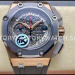 TK Factory Audemars Piguet Royal Oak Offshore Chronograph 26568OMOOA004C (7) AP 26568OM rose gold grey