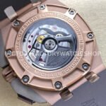 TK Factory Audemars Piguet Royal Oak Offshore Chronograph 26568OMOOA004CA0 (1) TK Factory Audemars Piguet Royal Oak Offshore Chronograph 26568OM.OO.A004CA.01 44mm Rose Gold Rubber Strap Grey Dial