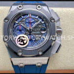 AP 26568PM platinum grey dial