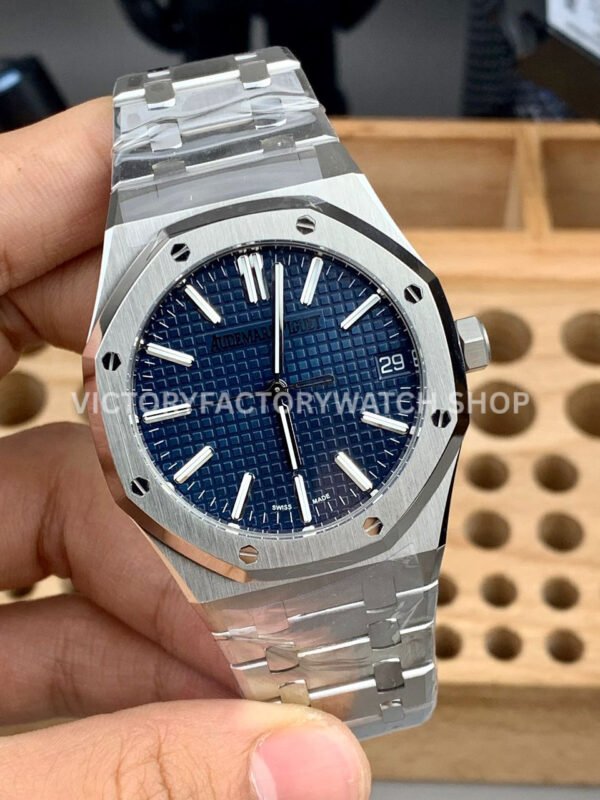 TOP Factory Audemars Piguet Royal Oak 15510ST.OO.1320ST.01 41mm Full Steel Blue Dial (6) TOP Factory Audemars Piguet Royal Oak 15510ST.OO.1320ST.01 41mm Full Steel Blue Dial