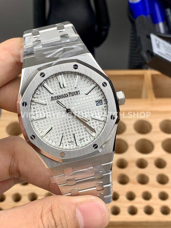 TOP Factory Audemars Piguet Royal Oak 15510ST.OO.1320ST.03 41mm Full Steel Silver Dial