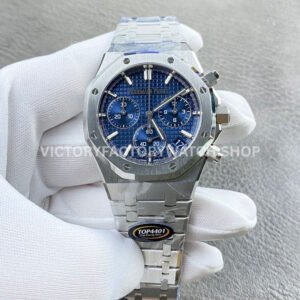 TOP 26240ST blue dial Royal Oak chronograph