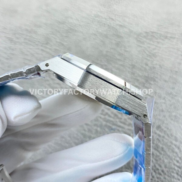 TOP Factory Audemars Piguet Royal Oak Chronograph 26240ST.OO.1320ST.05 41mm Full Steel Blue Dial (4) TOP Factory Audemars Piguet Royal Oak Chronograph 26240ST.OO.1320ST.05 41mm Full Steel Blue Dial