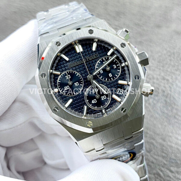 TOP Factory Audemars Piguet Royal Oak Chronograph 26240ST.OO.1320ST.06 41mm Full Steel Black Dial (8) TOP Factory Audemars Piguet Royal Oak Chronograph 26240ST.OO.1320ST.06 41mm Full Steel Black Dial