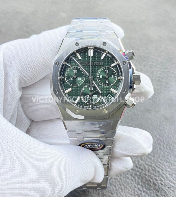 TOP 26240ST green dial AP Royal Oak chronograph 41mm
