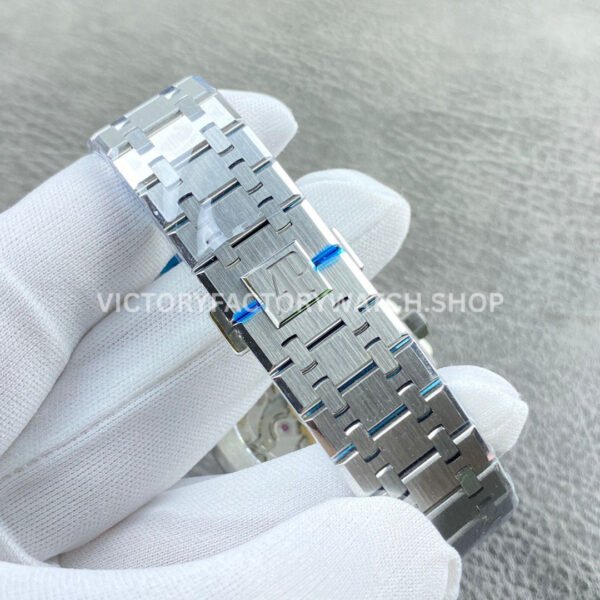 TOP Factory Audemars Piguet Royal Oak Chronograph 26240ST.OO.1320ST.08 41mm Full Steel Green Dial