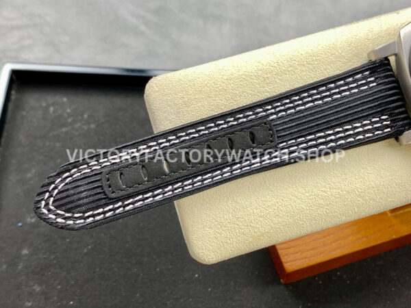 TTF Factory Panerai Luminor Luminor Marina 1950 3 Days PAM01122 Titanium Textile Strap Arabi (6) TTF Factory Panerai Luminor Marina 1950 3 Days PAM01122 44mm Titanium Textile Strap Arabic Numerals Black Dial