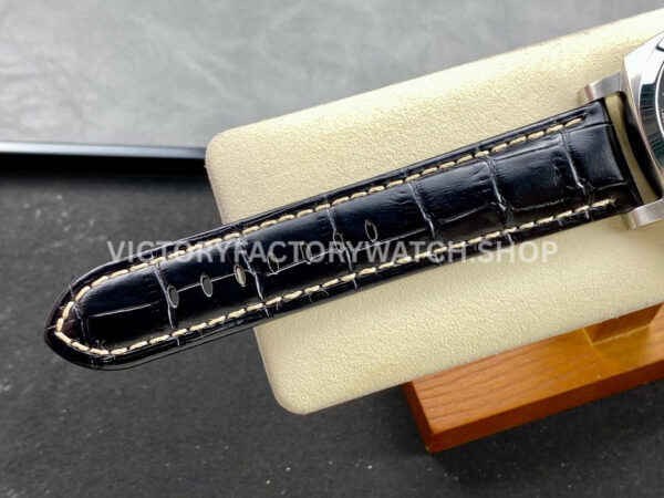TTF Factory Panerai Luminor Marina 1950 3 Days Automatic PAM 01312 Steel Leather Strap Arabi (8) TTF Factory Panerai Luminor Marina 1950 3 Days Automatic PAM01312 44mm Steel Leather Strap Arabic Numerals Black Dial