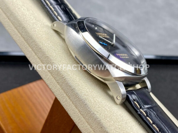TTF Factory Panerai Luminor Marina 1950 3 Days Automatic PAM 01312 Steel Leather Strap Arabi (9) TTF Factory Panerai Luminor Marina 1950 3 Days Automatic PAM01312 44mm Steel Leather Strap Arabic Numerals Black Dial