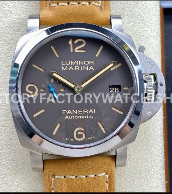 TTF PAM01351 Panerai black dial titanium 44mm