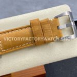 TTF Factory Panerai Luminor Marina 1950 3 Days Automatic PAM01351 44mm Titanium Leather Strap Arabic Numerals Black Dial