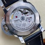 TTF Factory Panerai Luminor Marina 1950 3 Days Automatic PAM01359 44mm Steel Leather Strap Arabic Numerals Black Dial