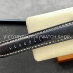 TTF Factory Panerai Luminor Marina 1950 3 Days Automatic PAM01359 44mm Steel Leather Strap Arabic Numerals Black Dial