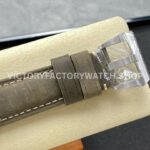 TTF Factory Panerai Luminor Marina PAM01314 44mm Steel Leather Strap Arabic Numerals White Dial