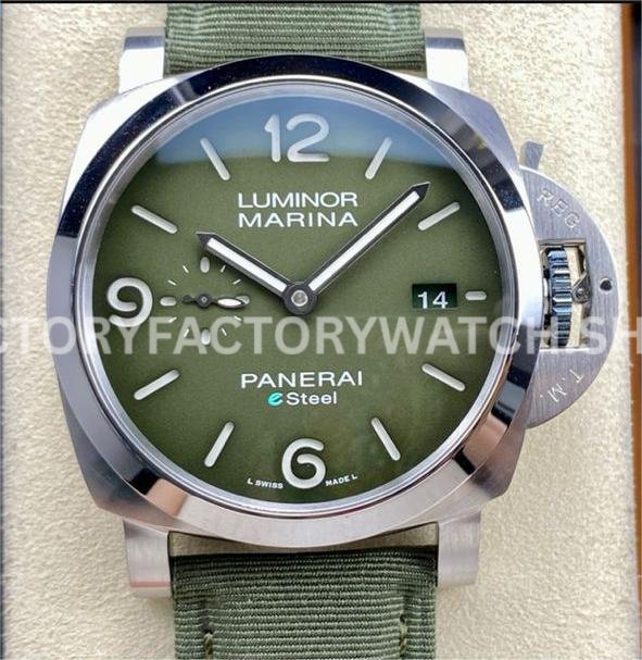 TTF PAM01356 Panerai Luminor Marina green dial