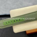 TTF Factory Panerai Luminor Marina PAM01356 44mm Steel Textile Strap Arabic Numerals Green Dial
