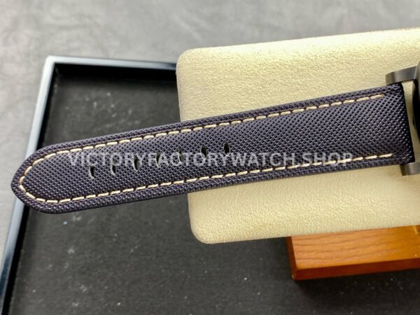 TTF Factory Panerai Luminor Marina PAM1021 44mm Titanium Textile Strap Arabic Numerals Blue Dial