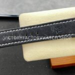 TTF Factory Panerai Luminor Marina PAM00732 44mm Steel Leather Strap Arabic Numerals Black Dial