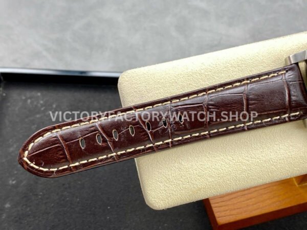 TTF Factory Panerai Luminor Marina PAM01116 44mm Steel Leather Strap Arabic Numerals Olive Green Dial