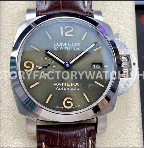 TTF PAM01116 Panerai Luminor Marina olive green dial