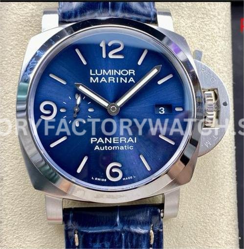 TTF PAM01313 Panerai Luminor Marina blue dial