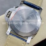 TTF Factory Panerai Luminor Marina PAM01313 44mm Steel Leather Strap Arabic Numerals Blue Dial