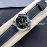 TTF Factory Panerai Luminor Marina PAM1025 44mm Steel Textile Strap Arabic Numerals Black Dial