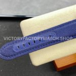 TTF Factory Panerai Luminor Marina PAM1157 44mm Steel Textile Strap Arabic Numerals Blue Dial