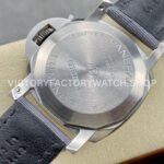 TTF Factory Panerai Luminor Marina PAM1358 44mm Steel Textile Strap Arabic Numerals Grey Dial