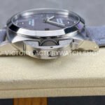 TTF Factory Panerai Luminor Marina PAM1358 44mm Steel Textile Strap Arabic Numerals Grey Dial