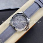 TTF Factory Panerai Luminor Marina PAM1358 44mm Steel Textile Strap Arabic Numerals Grey Dial