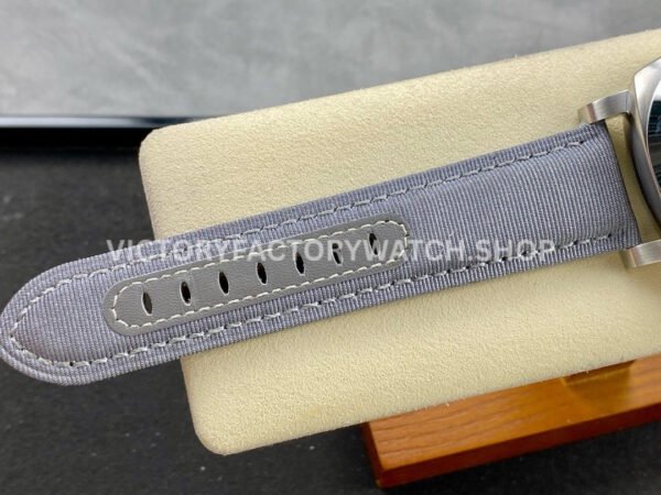 TTF Factory Panerai Luminor Marina PAM1358 44mm Steel Textile Strap Arabic Numerals Grey Dial