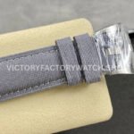 TTF Factory Panerai Luminor Marina PAM1358 44mm Steel Textile Strap Arabic Numerals Grey Dial