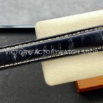 TTF Factory Panerai Luminor Marina PAM910 44mm Steel Leather Strap Arabic Numerals Black Dial