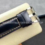 TTF Factory Panerai Luminor Marina PAM910 44mm Steel Leather Strap Arabic Numerals Black Dial