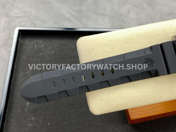 TTF Factory Panerai Submersible PAM01229 Steel Rubber Strap Black Dial