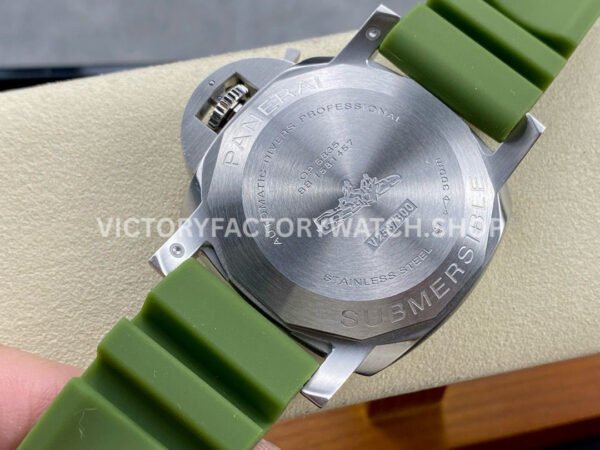 TTF Factory Panerai Submersible PAM01226 44mm Steel Rubber Strap White Dial