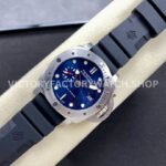 TTF Factory Panerai Submersible PAM1391 44mm Steel Rubber Strap Blue Dial