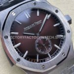 TW Factory Audemars Piguet Royal Oak 26591IP.OO.1252IP 42mm Full Steel Black Red Dial (6) TW Factory Audemars Piguet Royal Oak 26591IP.OO.1252IP 42mm Full Steel Black Red Dial
