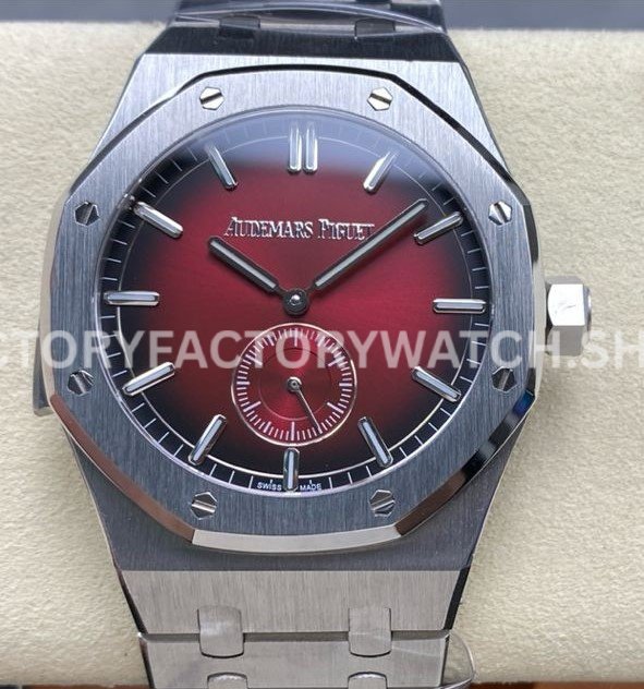 TW 26591IP gradient red dial Royal Oak