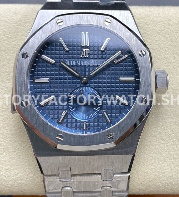 TW 26591TI blue dial AP Royal Oak steel