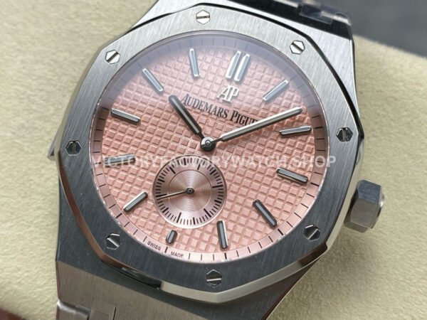 TW Factory Audemars Piguet Royal Oak 26591TI.OO.1252TI.02 42mm Full Steel Pink Dial