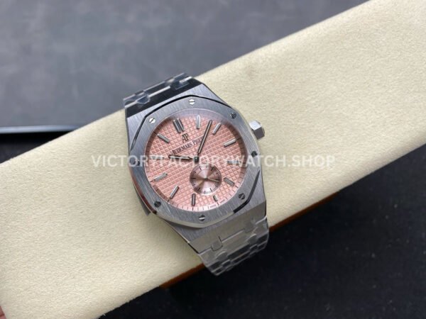 TW Factory Audemars Piguet Royal Oak 26591TI.OO.1252TI.02 42mm Full Steel Pink Dial